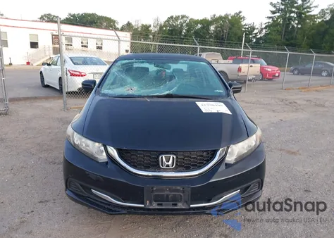 2014 Honda Civic Ex z USA, uszkodzony, nr VIN 19XFB2F89EE237761